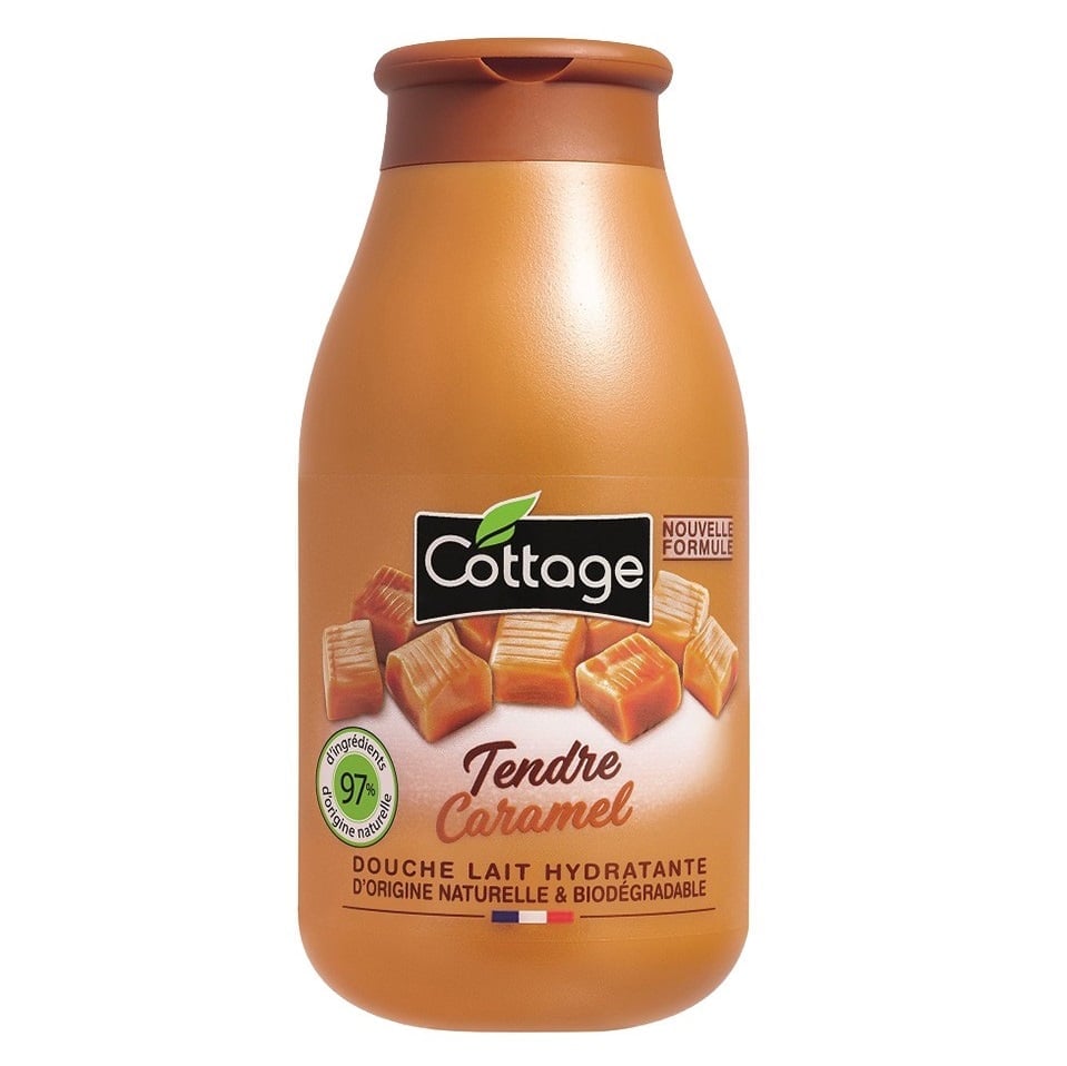 Молочко для душу Cottage Sweet Caramel зволожуюче, 50 мл - фото 1