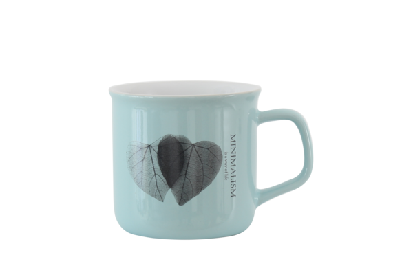 Photos - Mug / Cup Чашка Limited Edition Minimalism, колір синя, 350 мл (6583582)