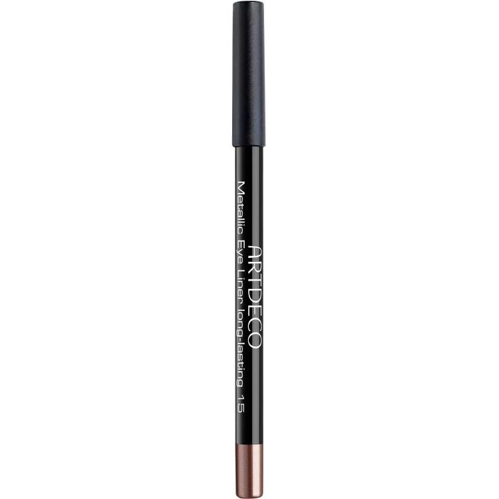 Олівець для очей Artdeco Metallic Eye Liner Long-Lasting відтінок 15 Metallic Brown 1.2 г - фото 3