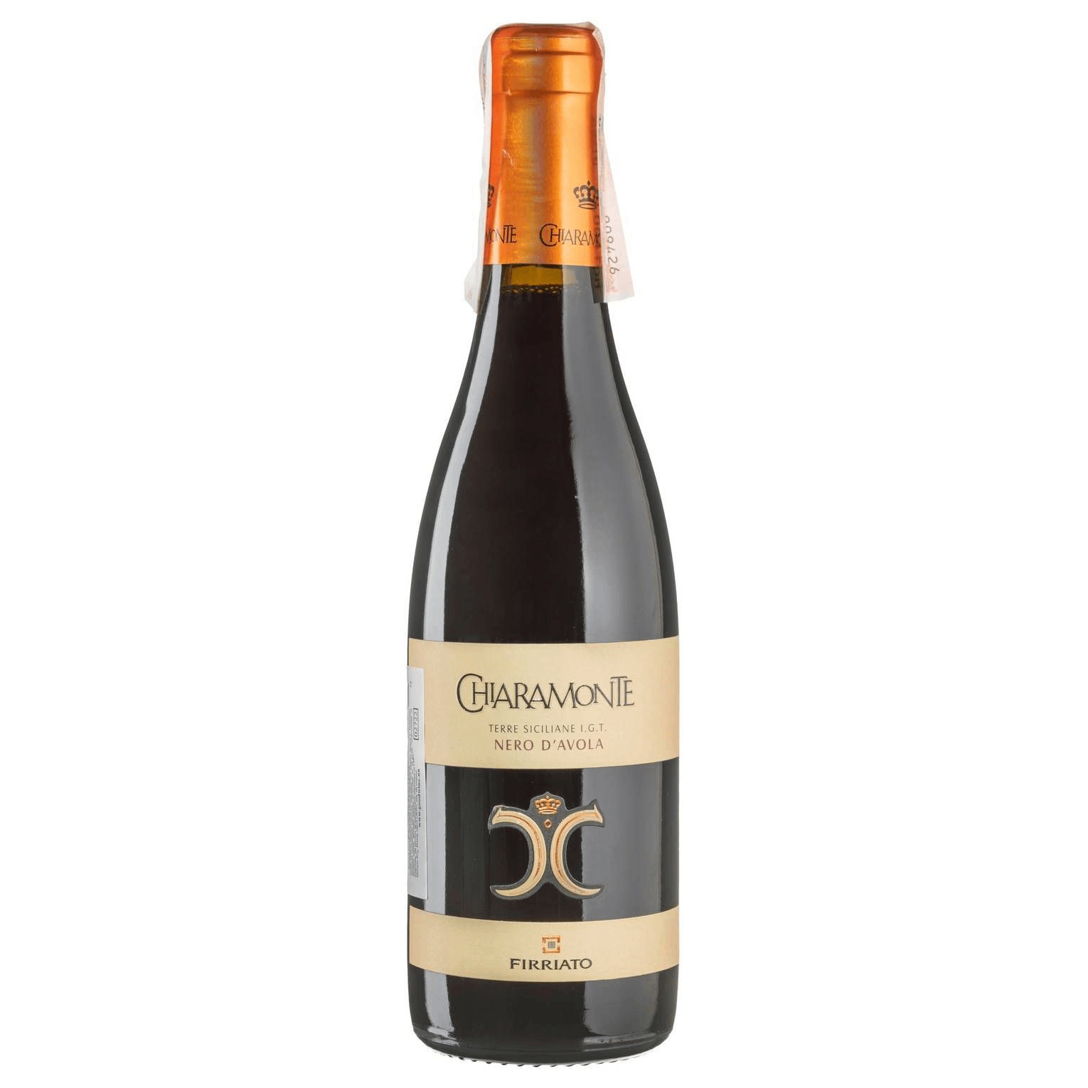 Вино Firriato Chiaramonte Nero d'Avola, красное, сухое, 0,375 л - фото 1