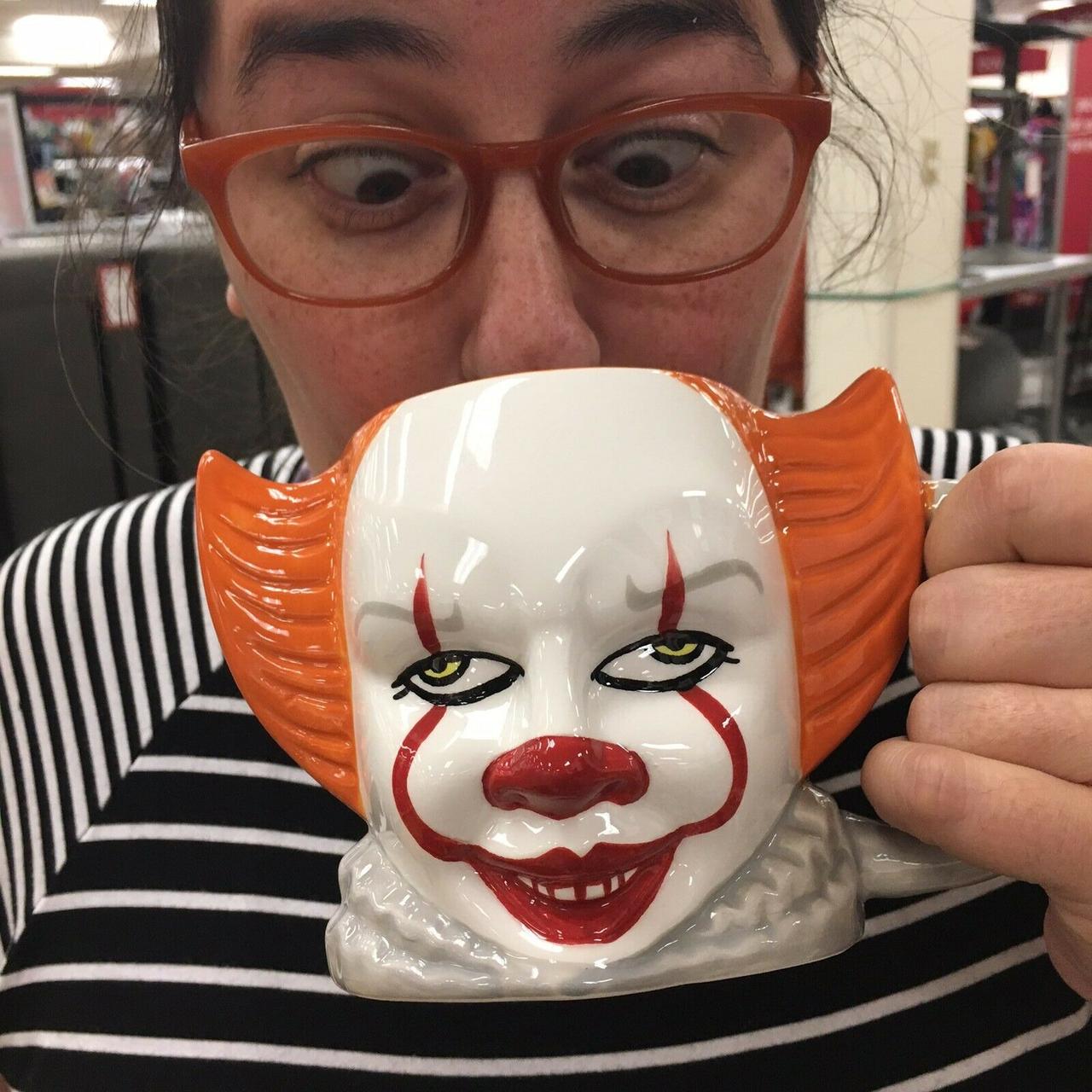 Кружка 3D скульптурна керамічна Pennywise mug PN - фото 5