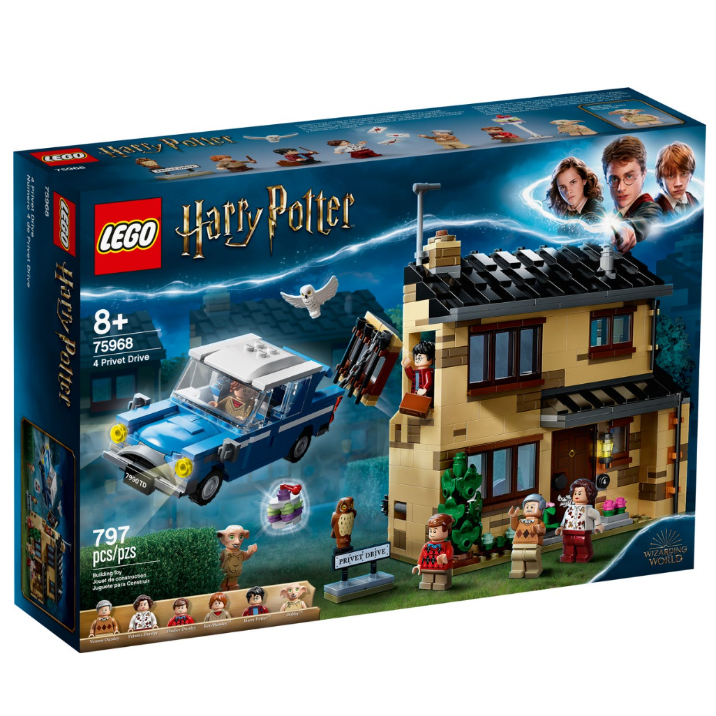 Конструктор LEGO Harry Potter Тисовая улица, дом 4, 797 деталей (75968) - фото 1