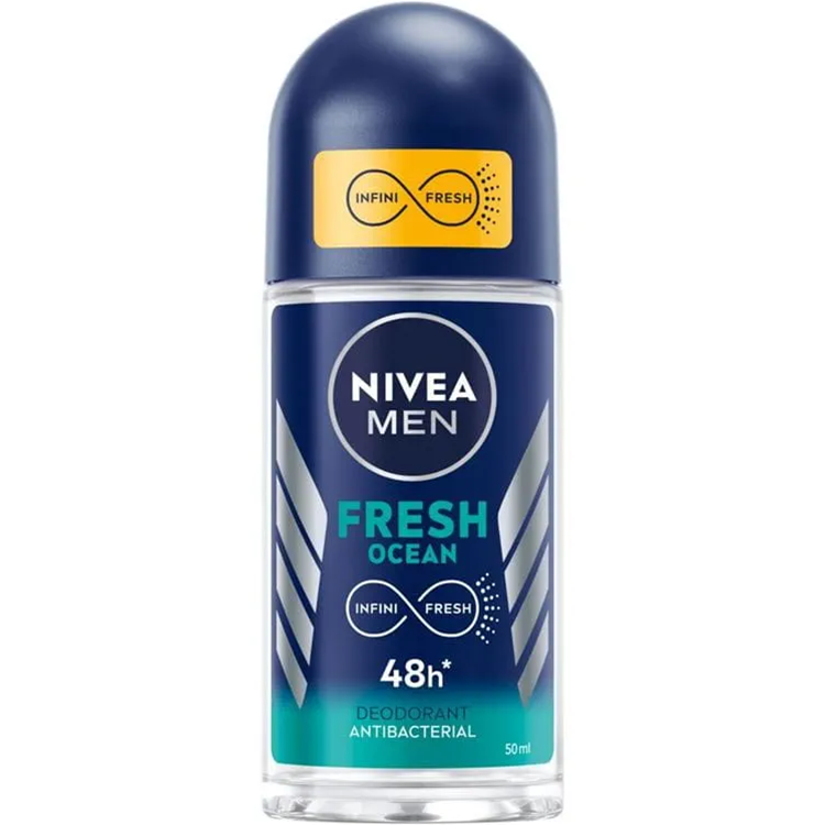 Дезодорант Nivea Men Свіжість океану кульковий 50 мл - фото 1