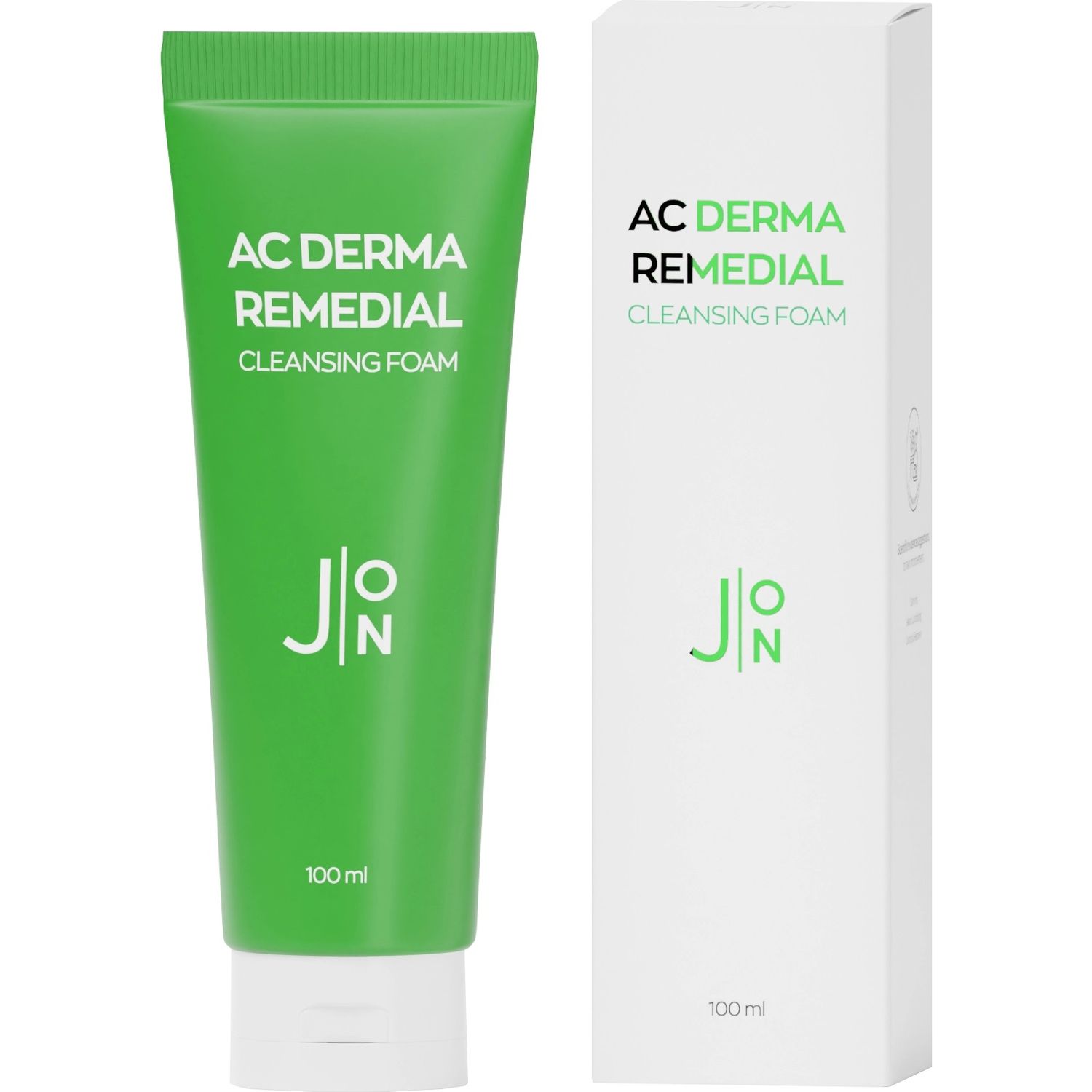 Пінка для вмивання J:ON AC Derma Remedial Cleansing Foam для проблемної шкіри, 100 мл - фото 1