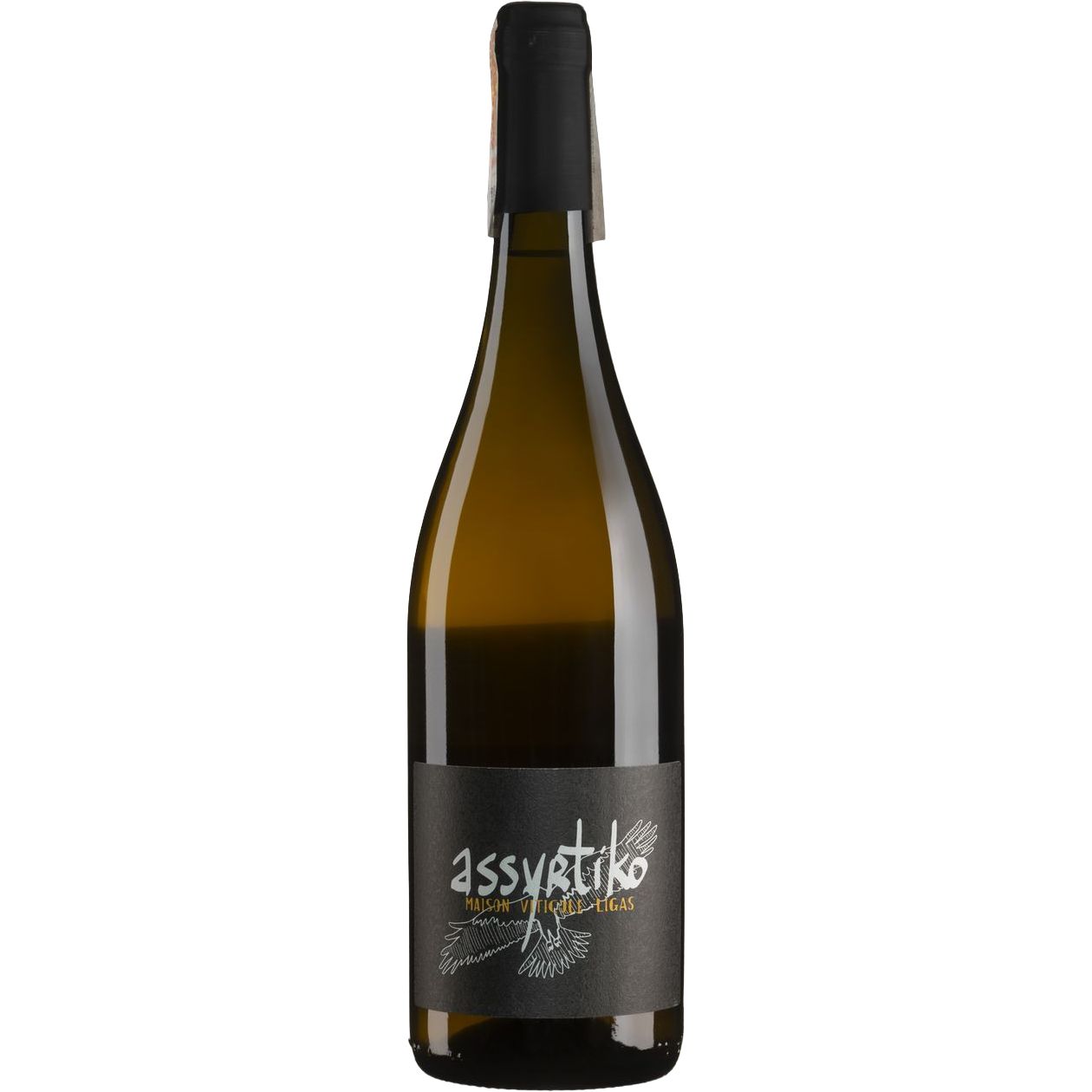 Вино Assyrtiko Maison Viticole Ligas оранжевое сухое 0.75 л - фото 1