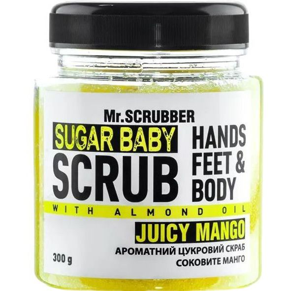 Цукровий скраб для тіла Mr.Scrubber Sugar Baby Juicy Mango 300 г - фото 1