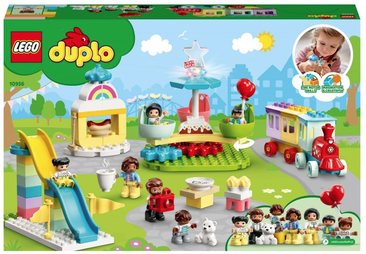 Конструктор LEGO DUPLO Town Парк развлечений, 95 деталей (10956) - фото 14