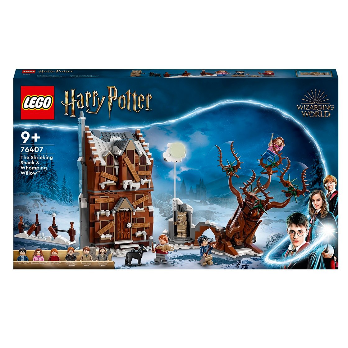 Конструктор LEGO Harry Potter Виюча хатина та Войовнича верба, 777 деталей (76407) - фото 1