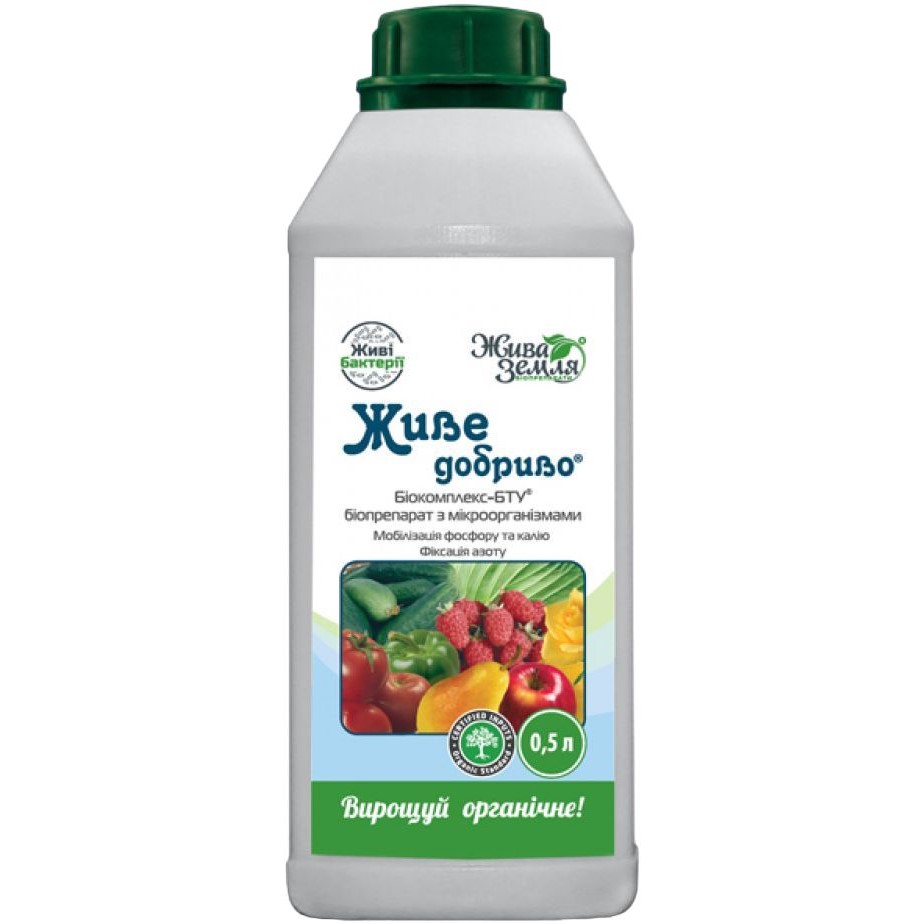 Біопрепарат Жива Земля Живе Добриво Універсальне 500 мл (ТД0035319) - фото 1