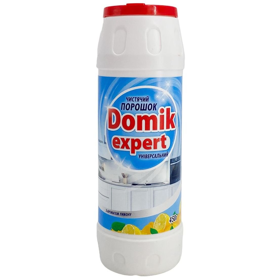 Порошок для чищення Domik Expert Лимон, універсальний, 450 г - фото 1