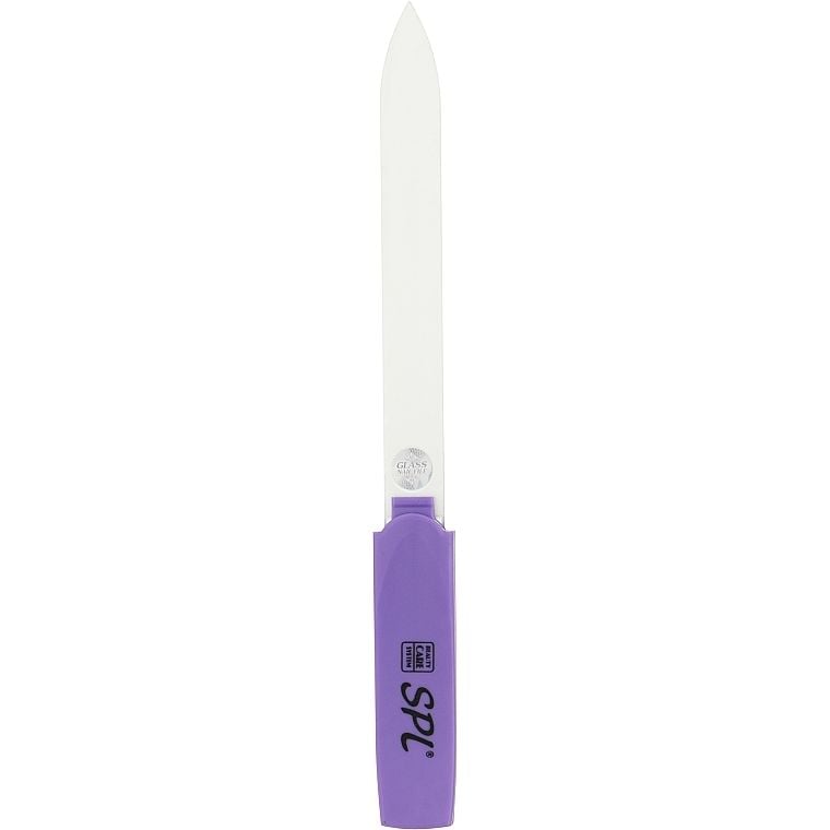 Пилочка для ногтей стеклянная SPL в пластиковом чехле 98-1352 - фото 1