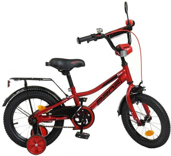 Велосипед детский двухколесный Profi Prime 14" красный (Y14221 red) - фото 6