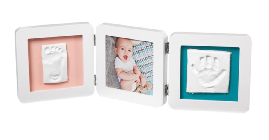 Тройная рамочка с отпечатком Baby Art Новая, белый (3601097200) - фото 2