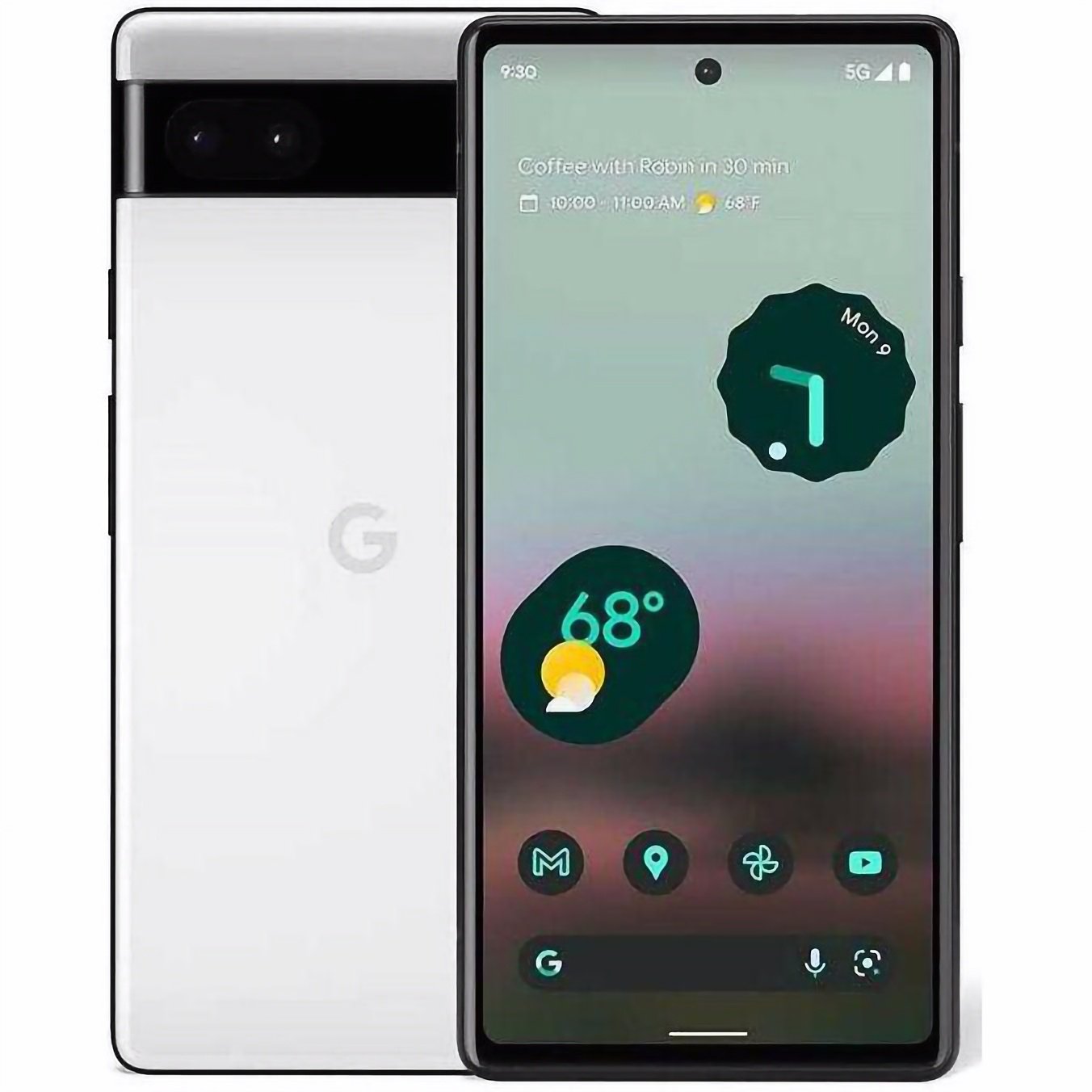 Смартфон Google Pixel 6a 6/128 Gb JP Chalk - фото 1