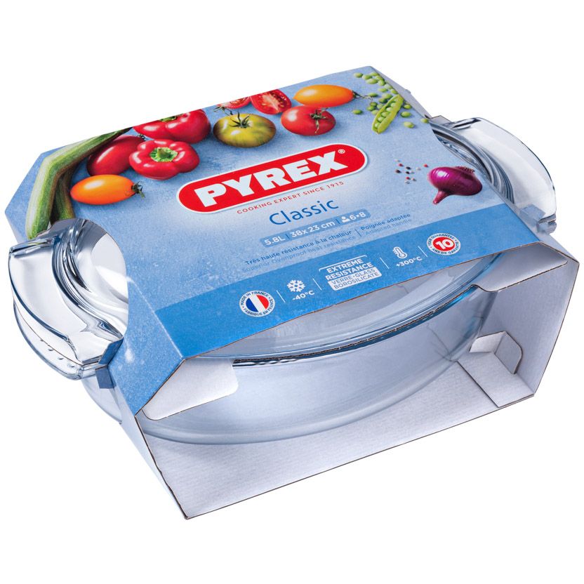 Кастрюля Pyrex Classic 4.4 л + 1.4 л (460A000) - фото 3