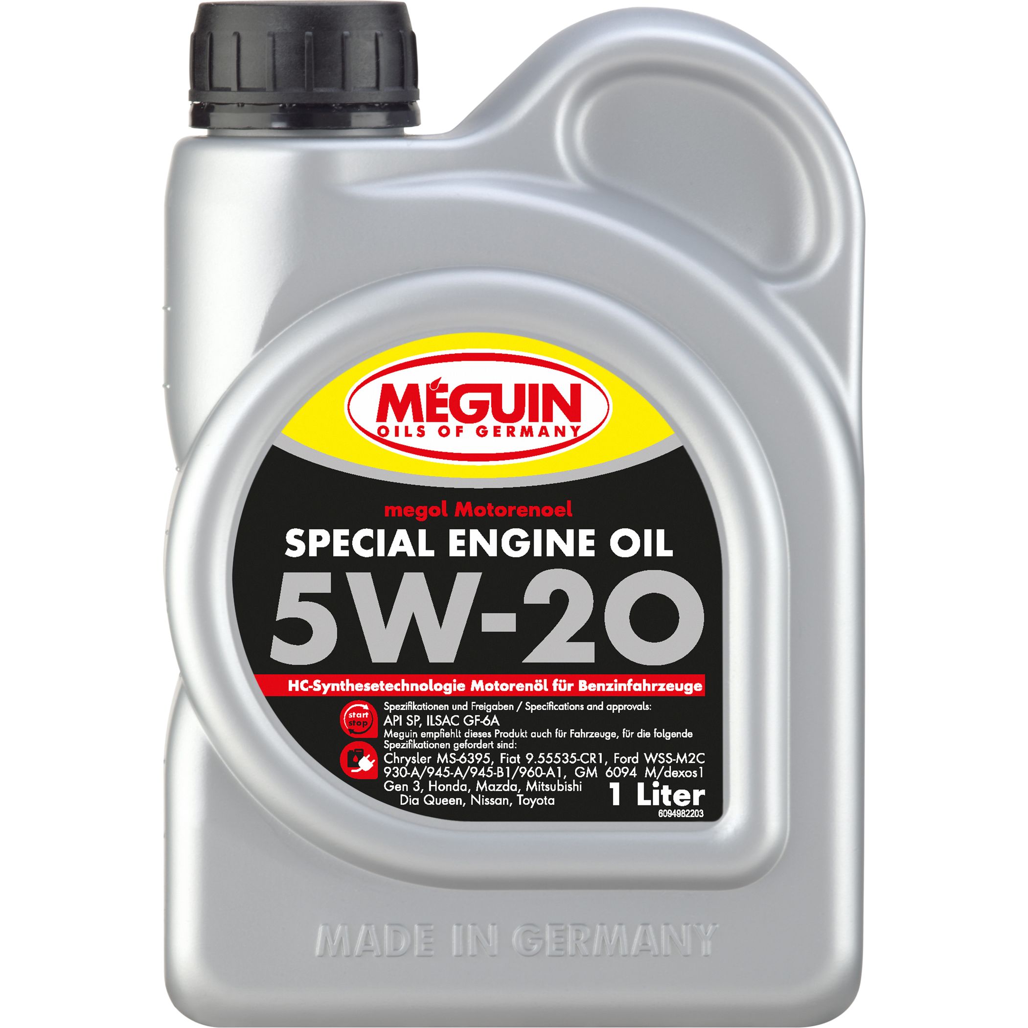 Моторна олива Meguin Special Engine Oil SAE 5W-20 1 л - фото 1