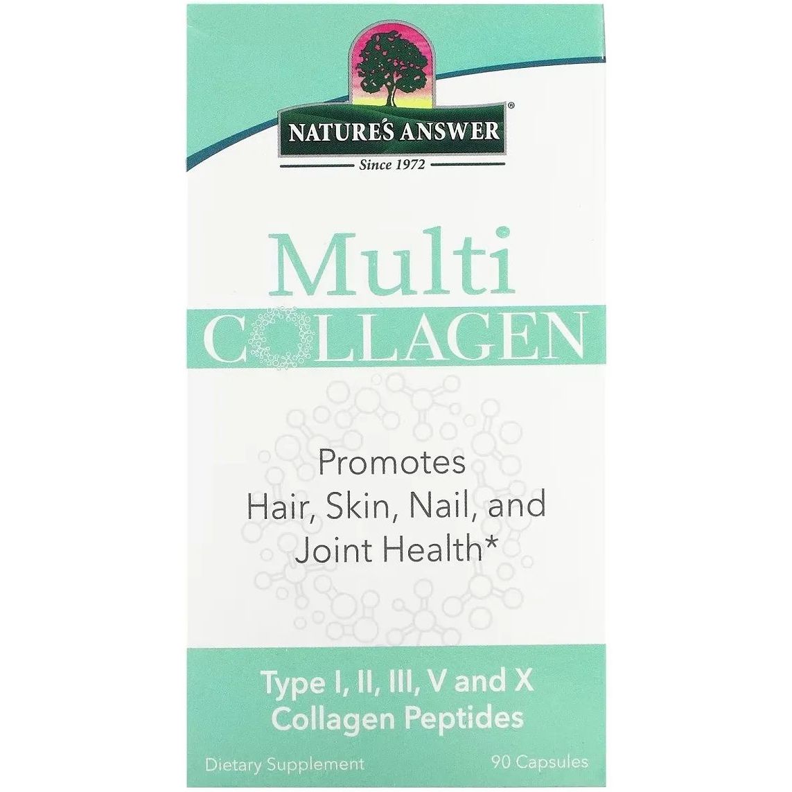 Мультиколаген Nature's Answer Multi Collagen 90 капсул - фото 2