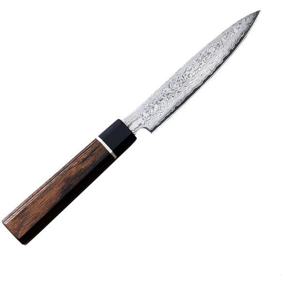 Кухонный нож Suncraft универсальный 120 мм Коричневый 000266517 - фото 1