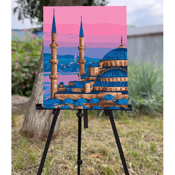 Картина за номерами ArtCraft Блакитна мечеть Стамбул 40x50 см (11225-AC) - фото 3