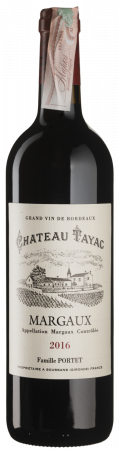 Вино Chateau Tayac Chateau Tayac 2016 червоне, сухе, 13%, 0,75 л - фото 1