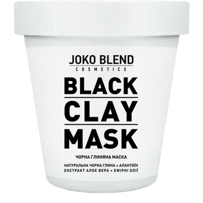 Чорна глиняна маска для обличчя Joko Blend Black Сlay Mask, 80 г - фото 1