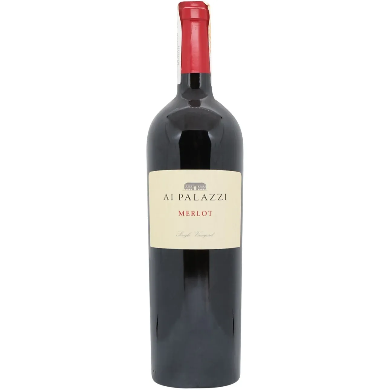 Вино Ai Palazzi Merlot красное сухое 0.75 л - фото 1