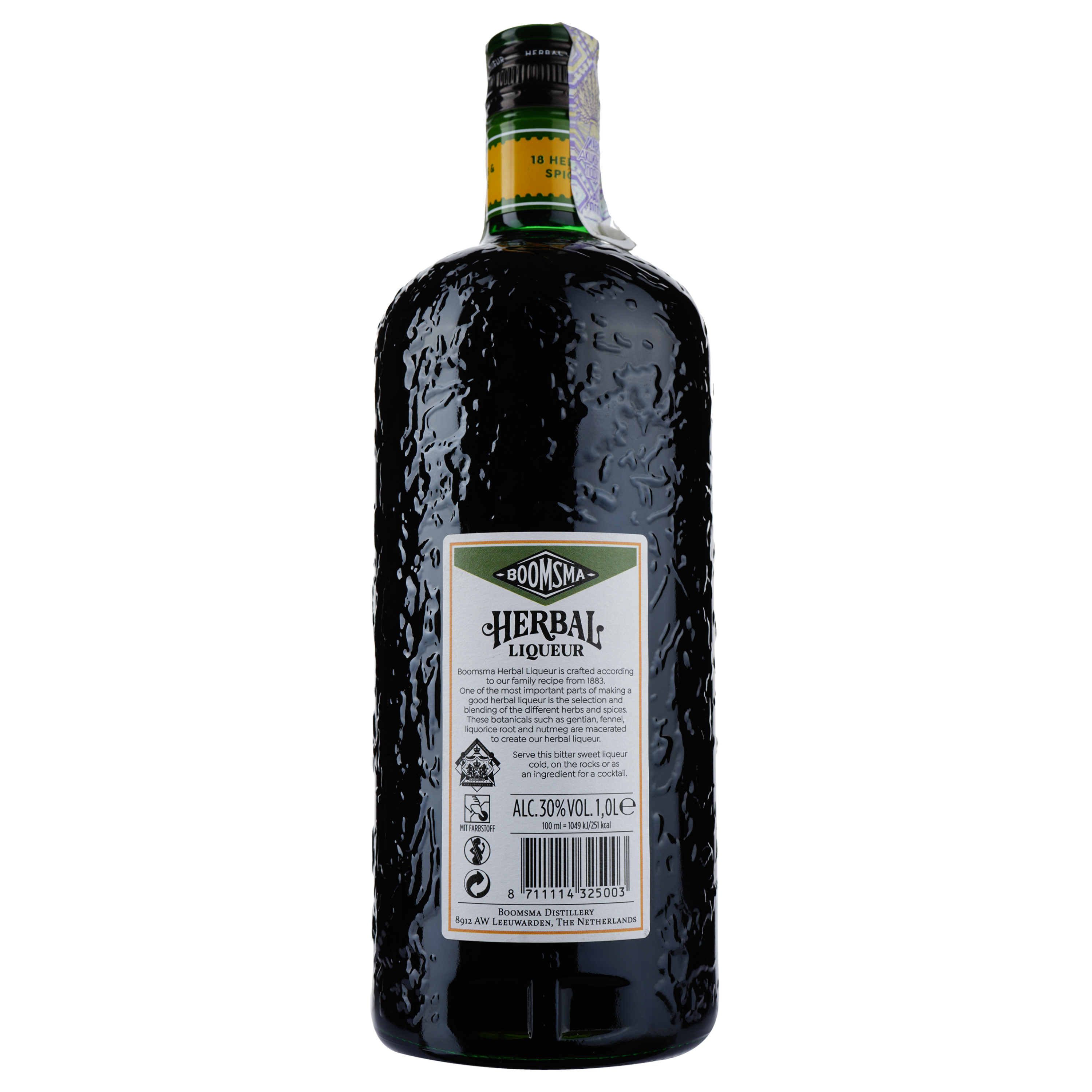 Ликер Boomsma Herbal Liqueur, 30%, 1 л - фото 2