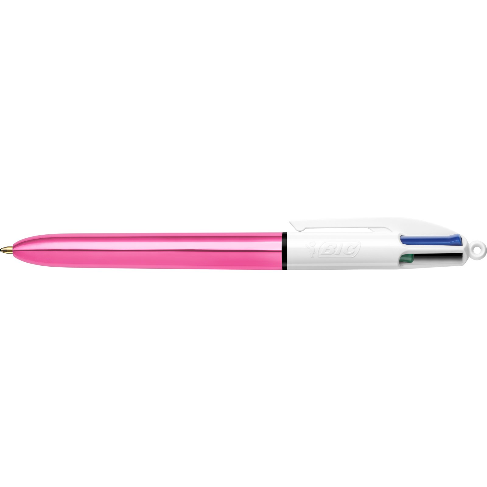Ручка кулькова BIC 4 Colours Shine Pink, 1 мм, 4 кольори, 1 шт. (982875) - фото 2