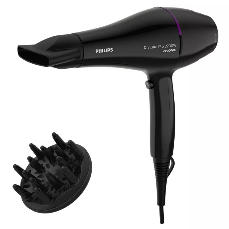 Фен для волос Philips DryCare Pro, черный (BHD274/00) - фото 1