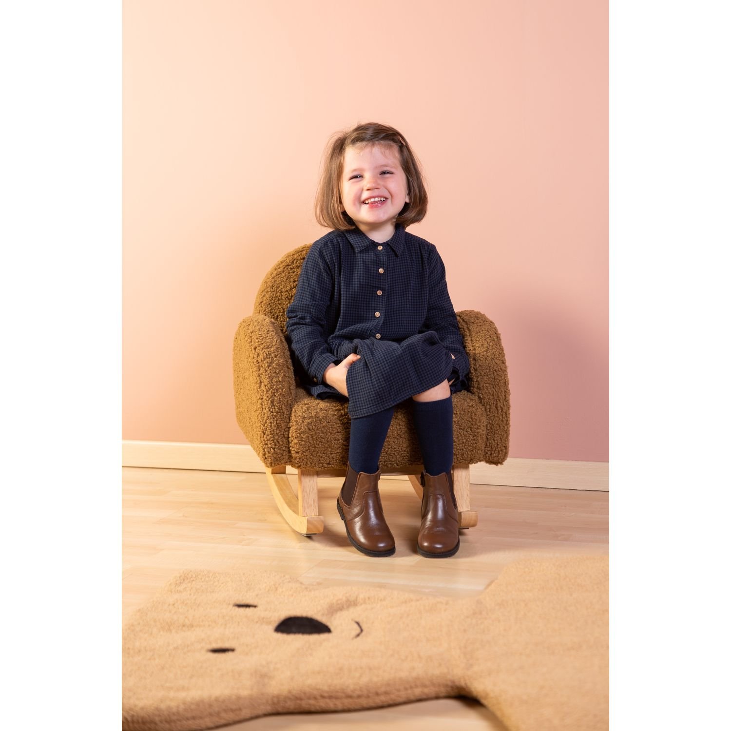 Кресло-качалка Childhome Teddy brown, коричневое (RCKTOB) - фото 7