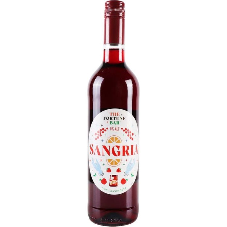 Винний напій Fortune Bar Sangria, безалкогольний, 0.75 л - фото 1