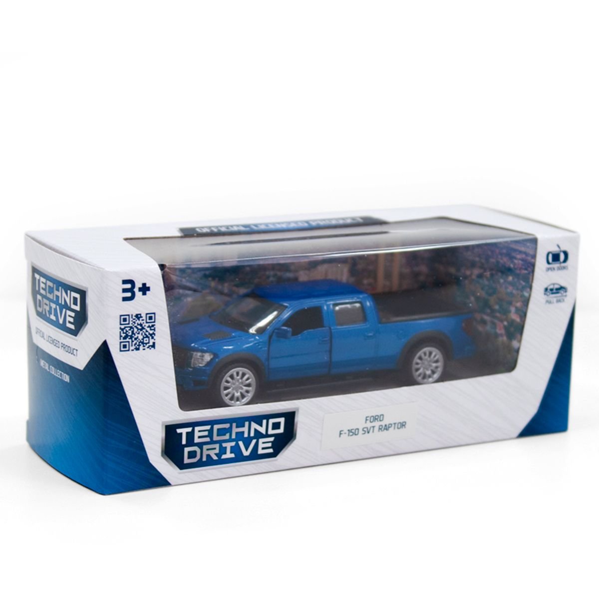 Автомодель TechnoDrive Ford F-150 SVT Raptor, синий (250263) - фото 12