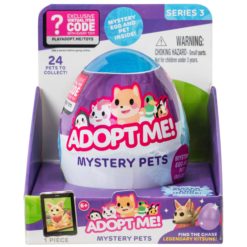 Игрушка-сюрприз в яйце Adopt Me! S3 Сказочные животные в ассортименте 1 шт. - фото 1