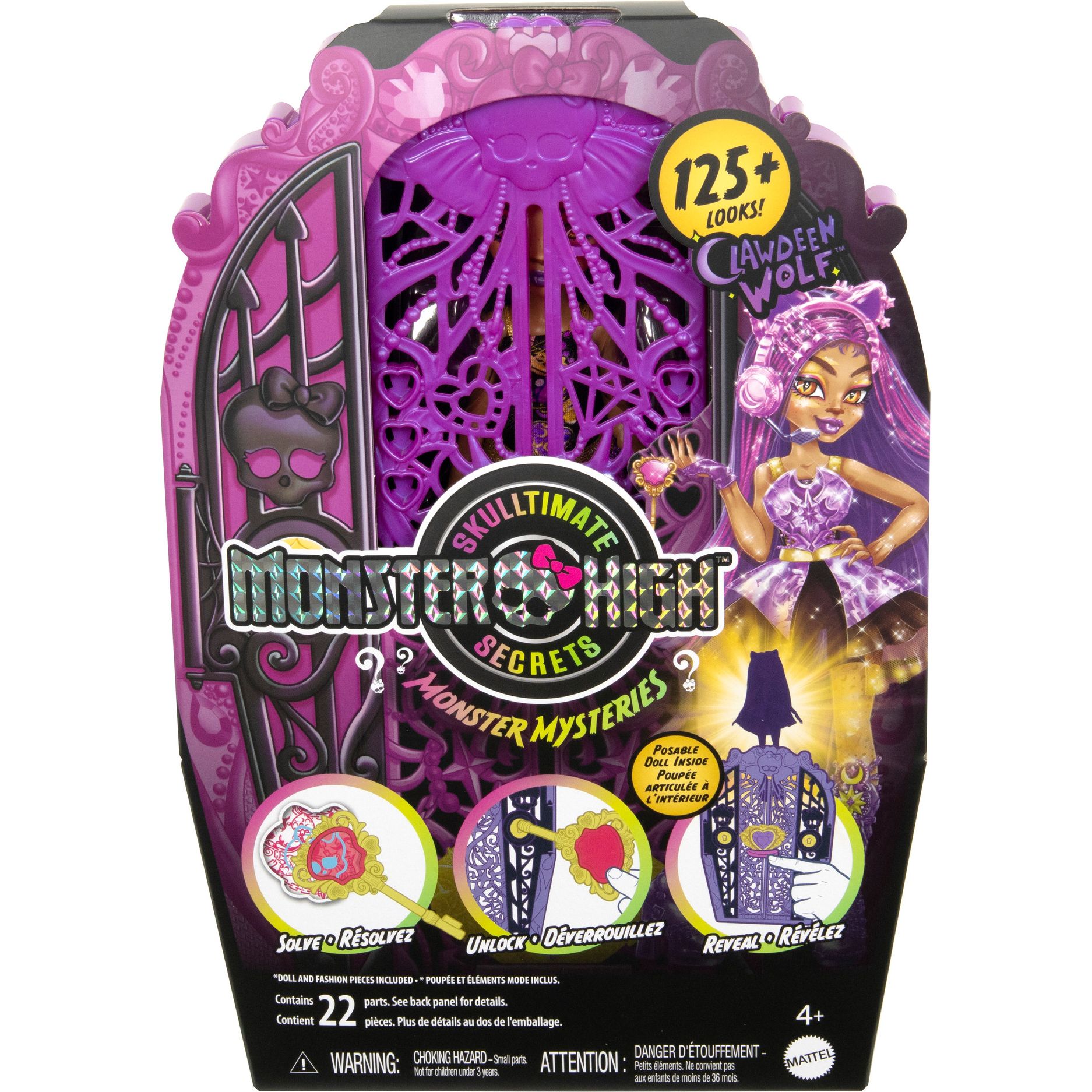 Набор-сюрприз Monster High Тайны монстров ужас-секреты Клодин (HXH85) - фото 4