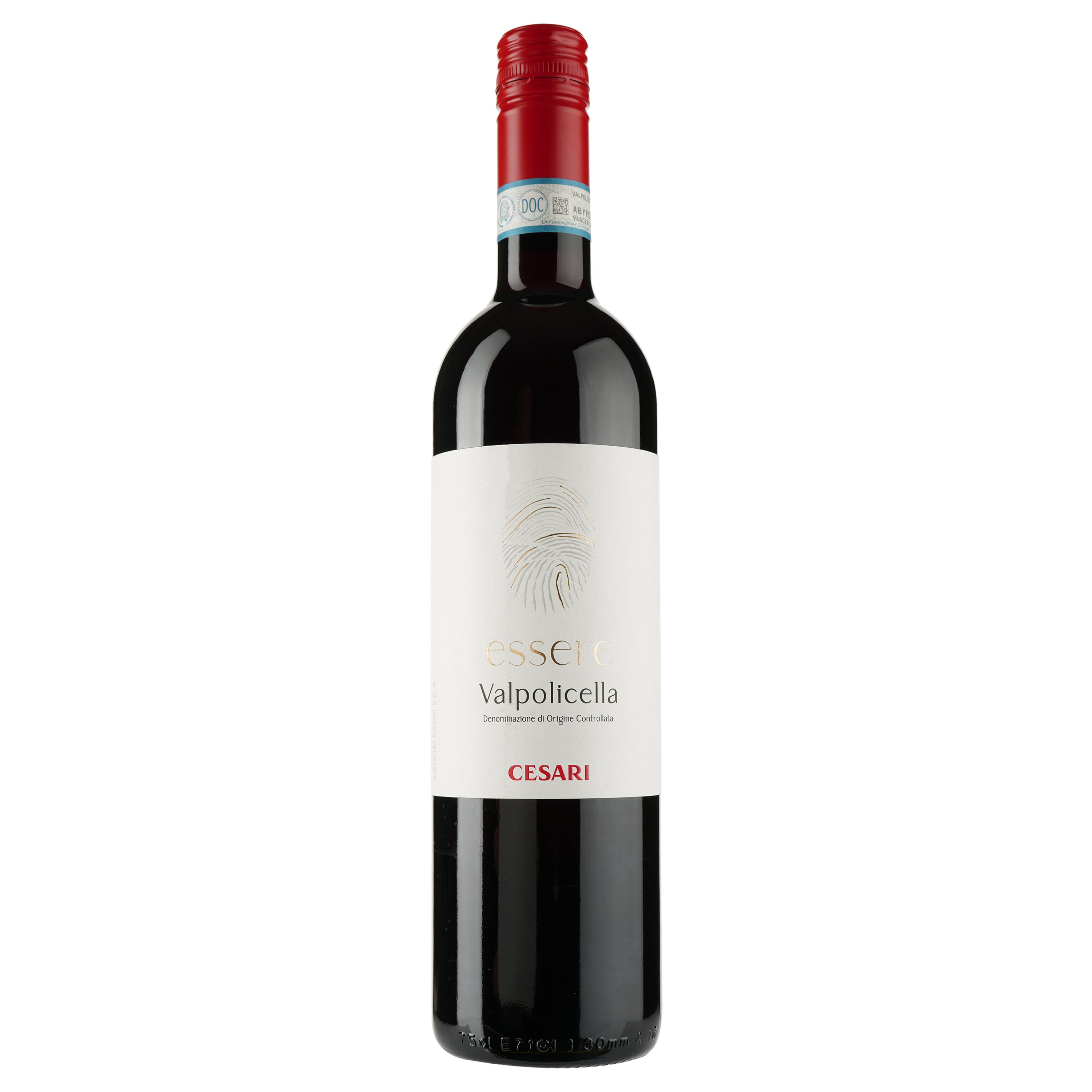 Вино Cesari Valpolicella DOC Essere красное, сухое, 12%, 0,75 л - фото 1