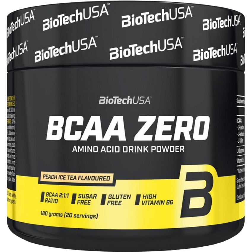 Аминокислота BioTech BCAA Zero Синий виноград 180 г - фото 1