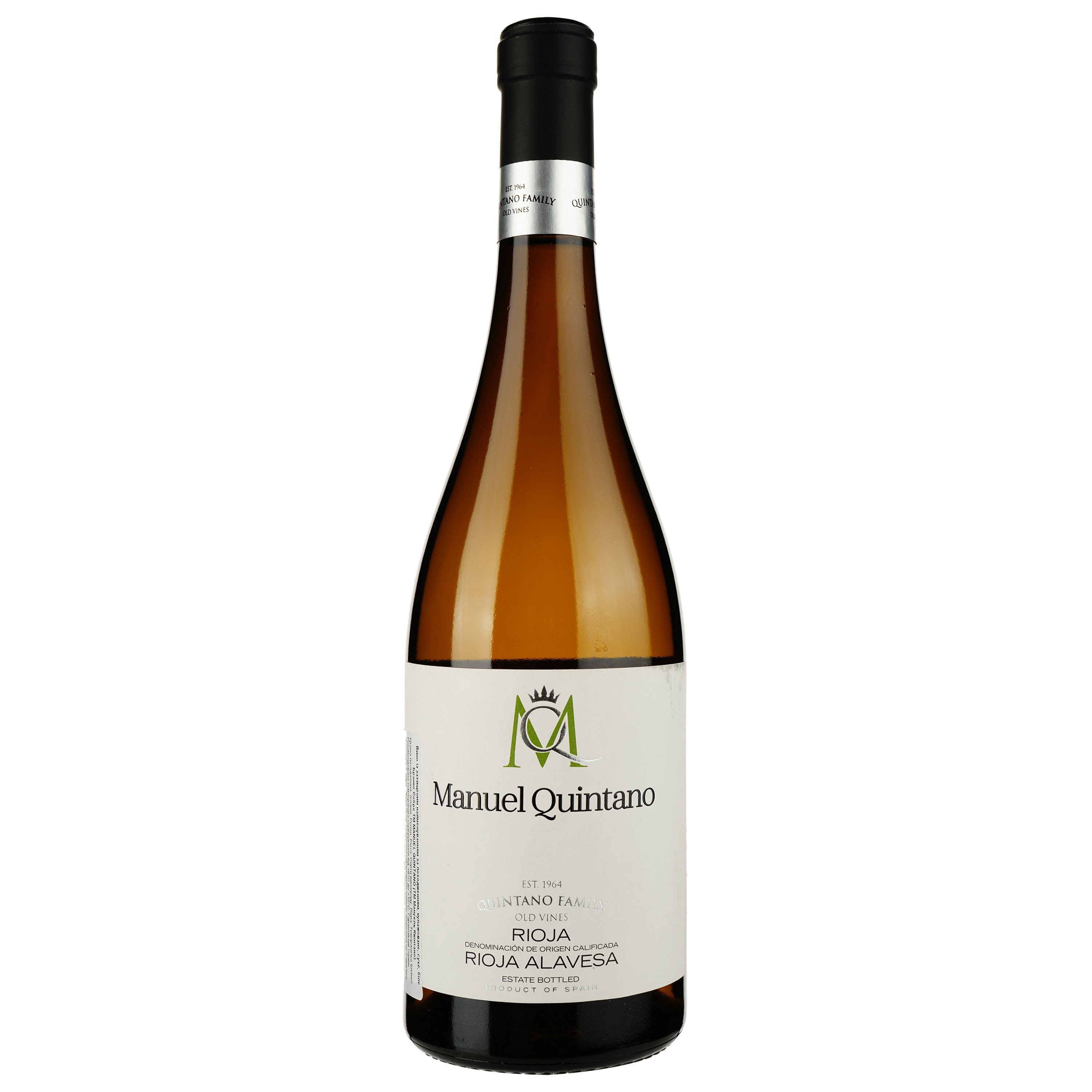 Вино Manuel Quintano Blanco 2022 белое сухое 0.75 л - фото 1