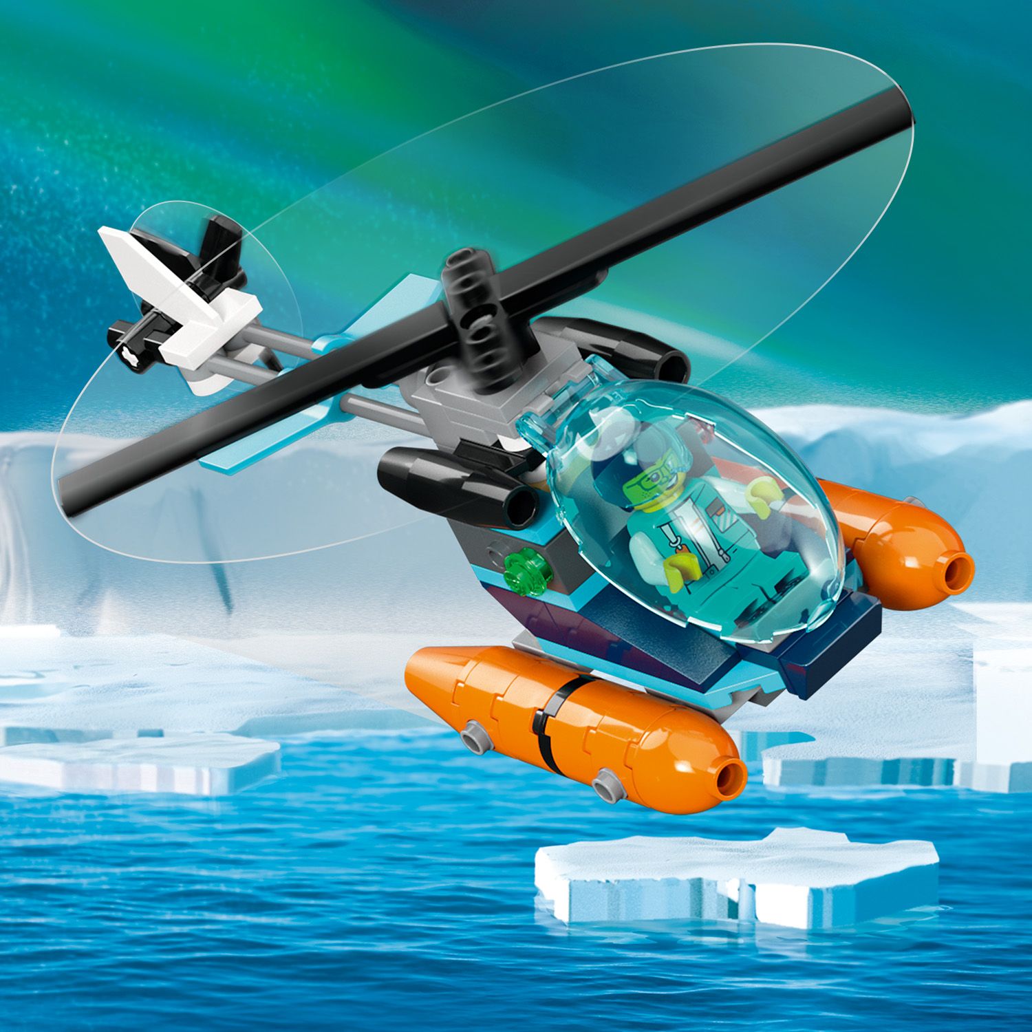 Конструктор LEGO City Арктический исследовательский корабль, 815 деталей (60368) - фото 6