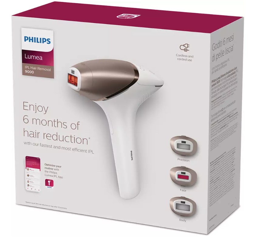 Фотоепілятор для видалення волосся Philips Lumea IPL 9000 Series (BRI955/00) - фото 10