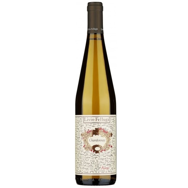 Вино Livio Felluga Chardonnay, біле, сухе, 13%, 0,75 л - фото 1
