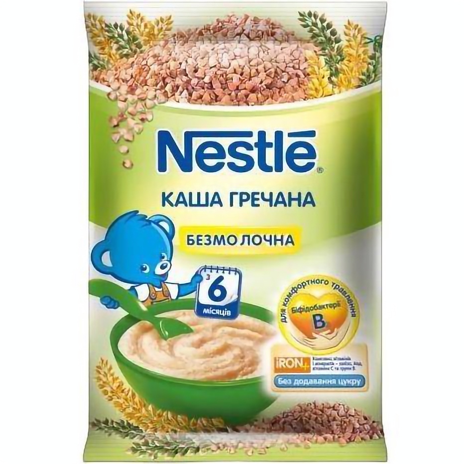 Безмолочная каша Nestle Гречневая 160 г - фото 1
