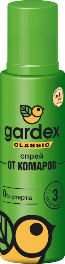 Спрей від комарів Gardex Classic, 100 мл - фото 1