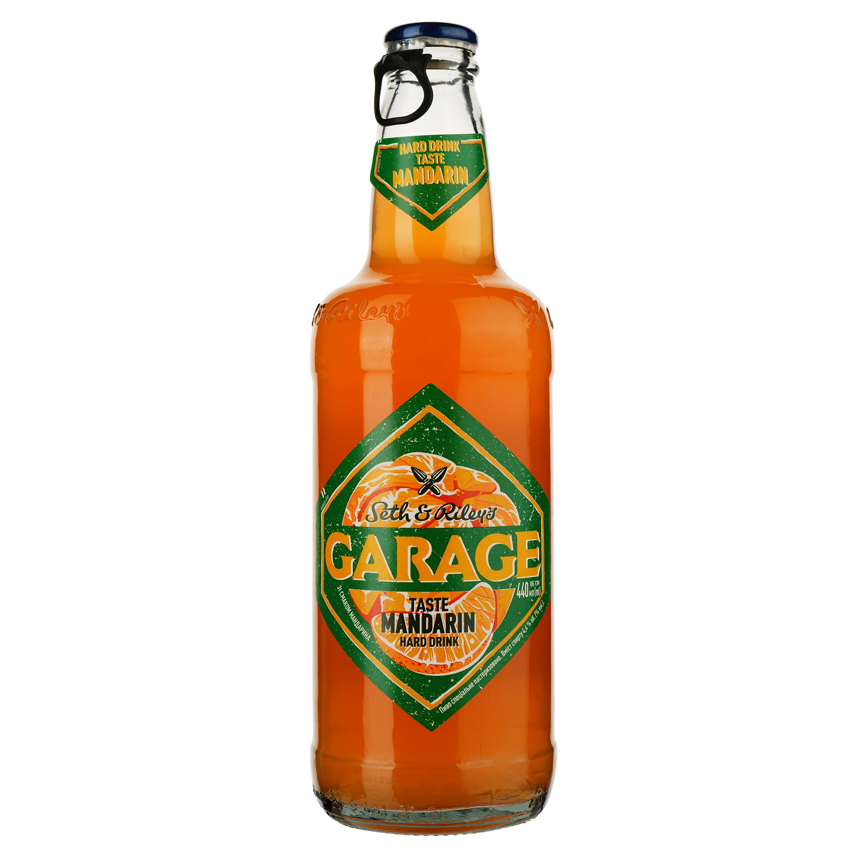 Пиво Seth & Riley's Garage Mandarin, світле, 4.4%, 0.44 л - фото 1