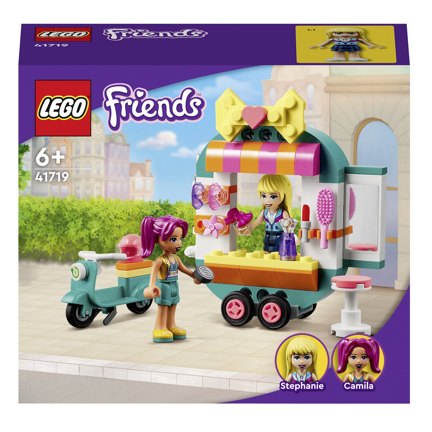 Конструктор LEGO Friends Мобильный модный бутик, 94 деталей (41719) - фото 1