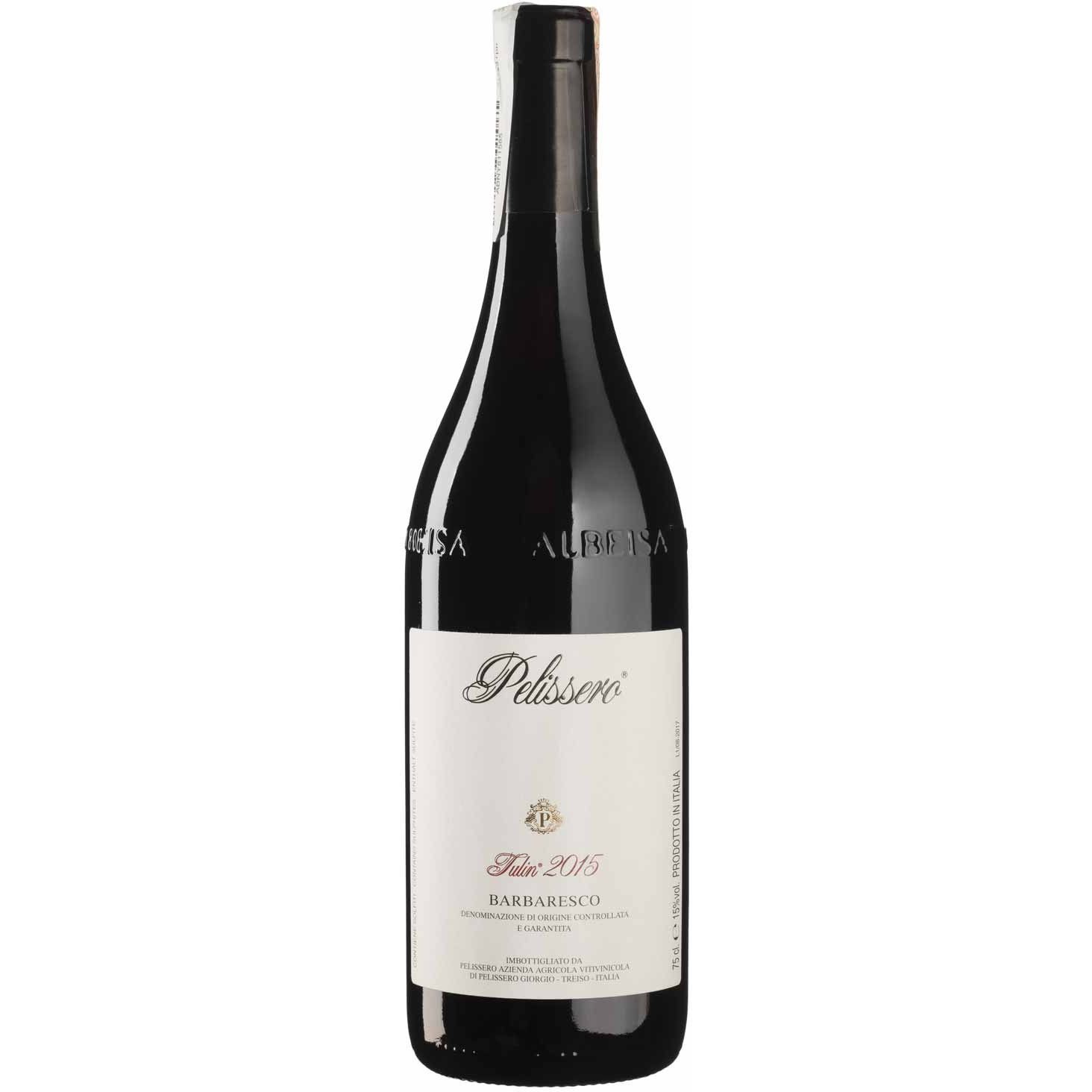 Вино Pelissero Barbaresco Tulin 2016, червоне, сухе, 0,75 л - фото 1