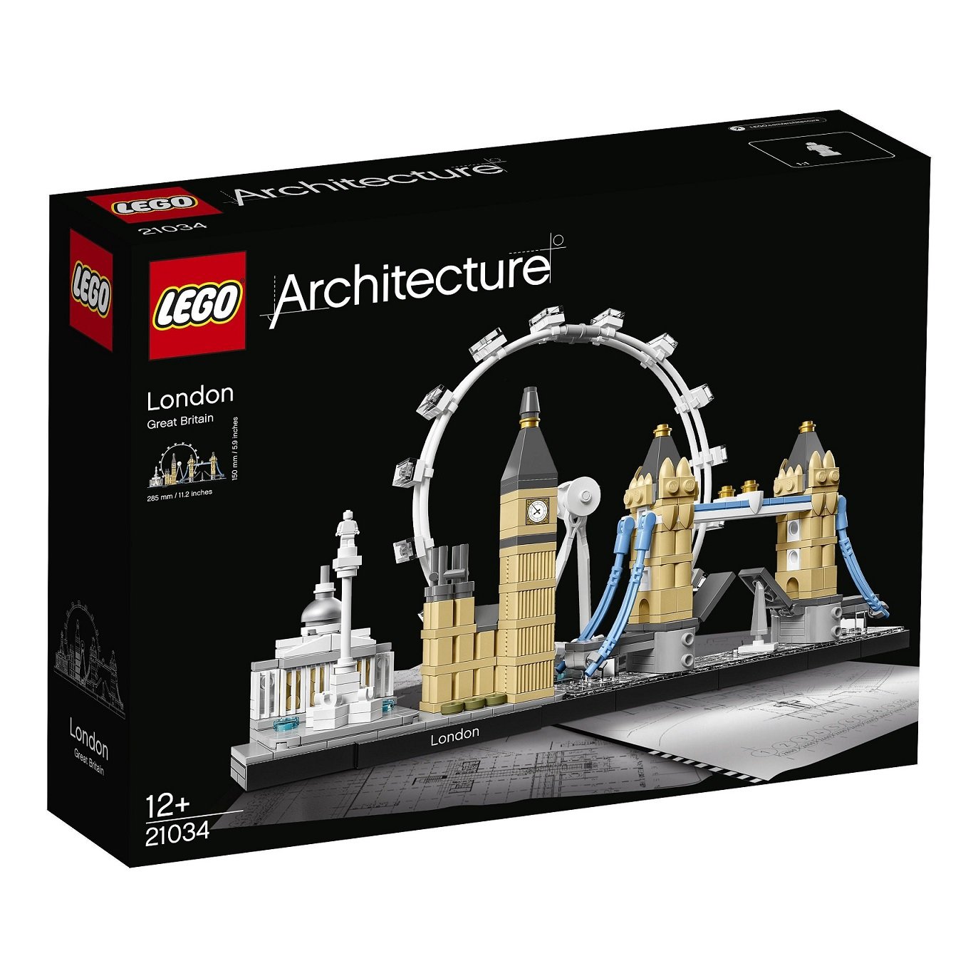 Конструктор LEGO Architecture Лондон, 468 деталей (21034) - фото 1