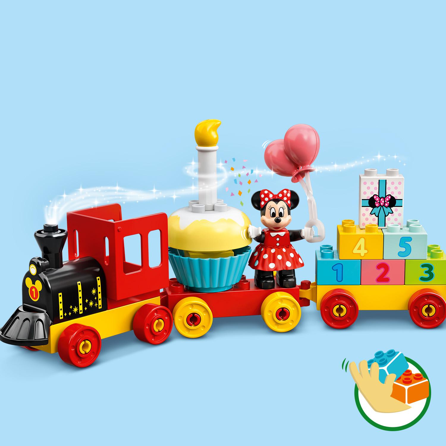 Конструктор LEGO DUPLO Disney Святковий поїзд Міккі і Мінні, 22 деталі (10941) - фото 6