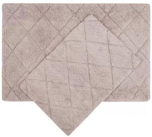 Набір килимків Irya Algoma Lila, 90х60 см и 60х40 см, ліловий (svt-2000022264518) - фото 1