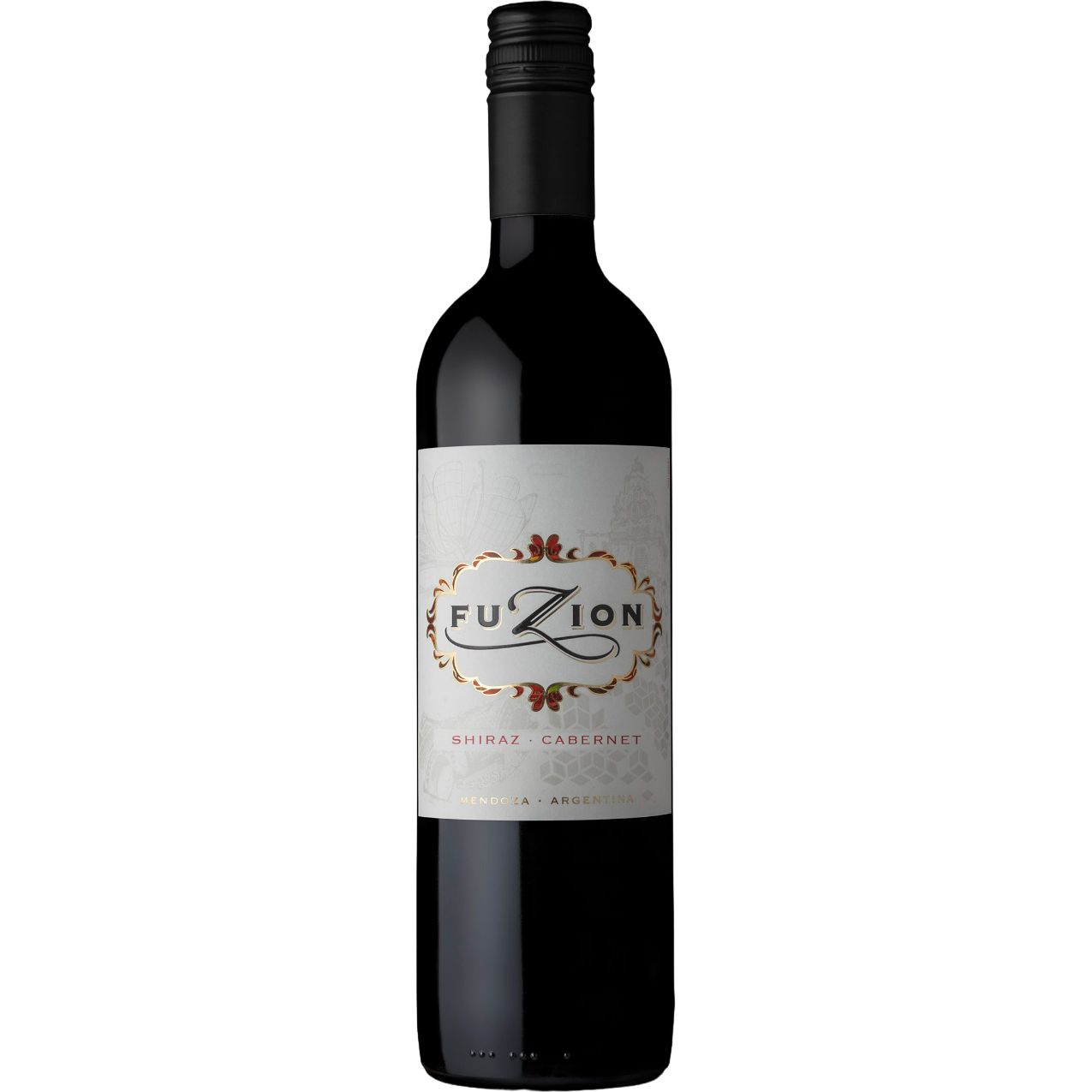 Вино Fuzion Chiraz Cabernet, красное, сухое, 13%, 0,75 л (35588) - фото 1