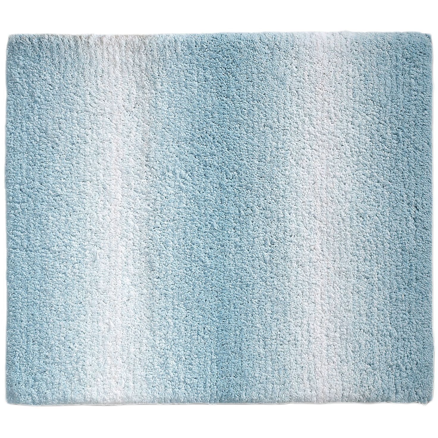 Килимок для ванної Kela Ombre 65x55x3.7 см морозно-блакитний (23568) - фото 1